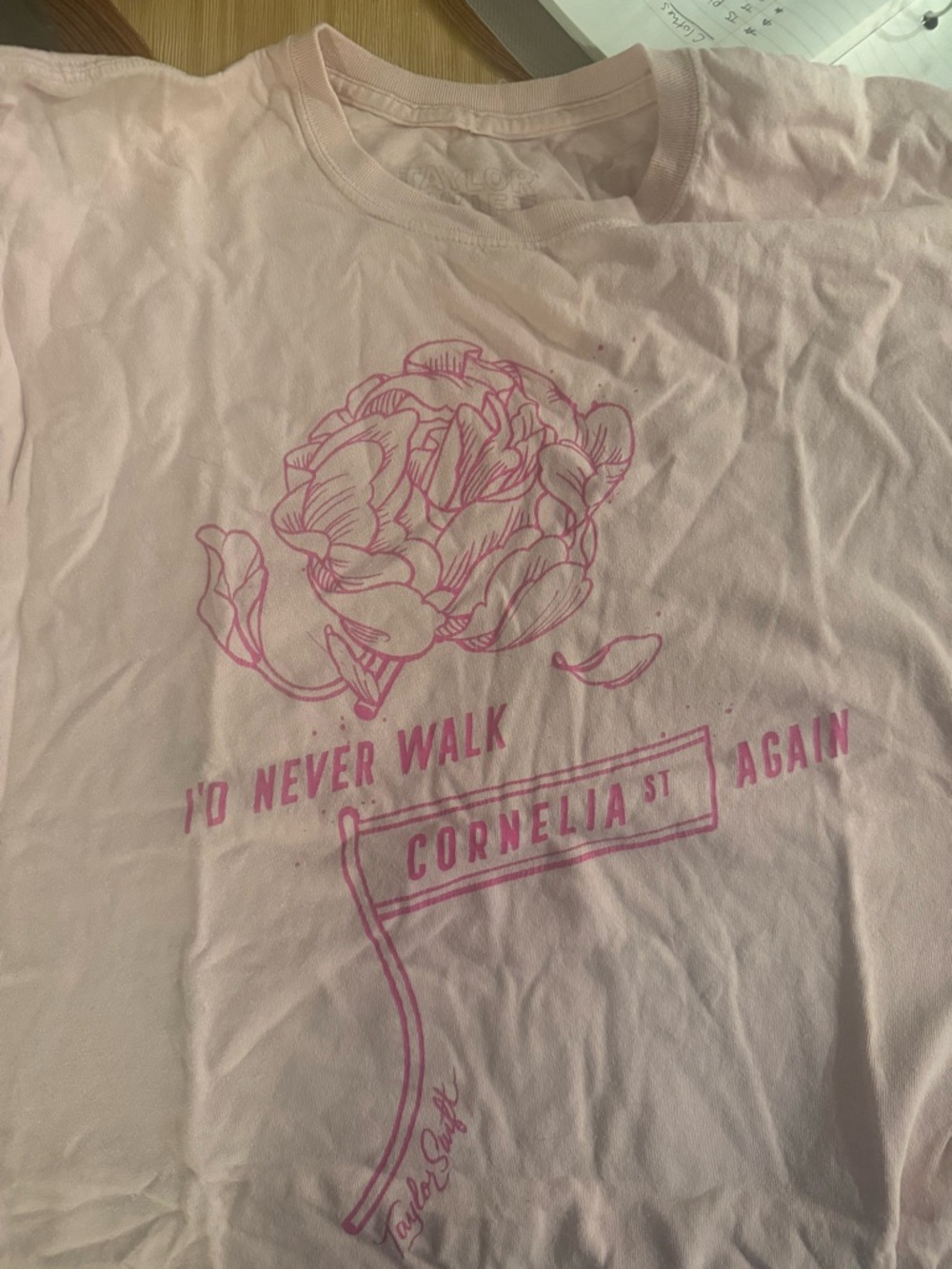 RARE Taylor Swift Cornelia Street Tee